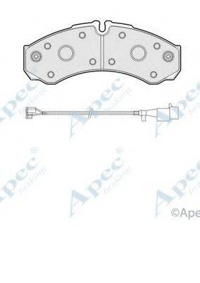 APEC BRAKING PAD2078