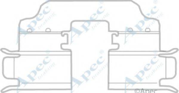APEC BRAKING KIT1157