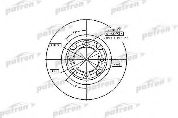 PATRON PBD2607