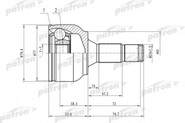PATRON PCV1456