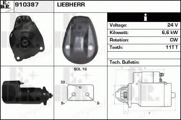 EDR 910387 Стартер