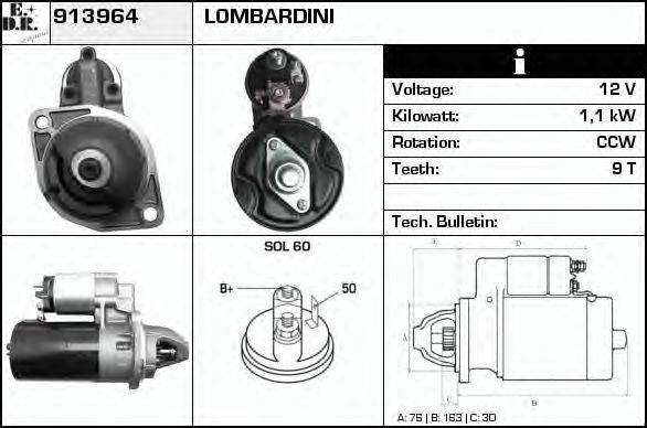 EDR 913964 Стартер