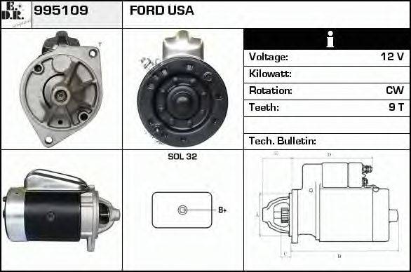 EDR 995109 Стартер
