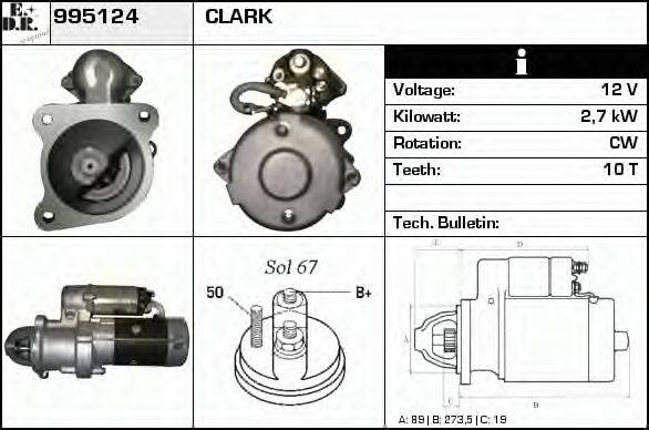 EDR 995124 Стартер