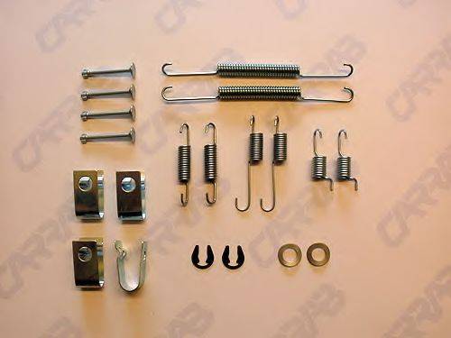 OJD (QUICK BRAKE) 847 Комплектуючі, гальмівна колодка