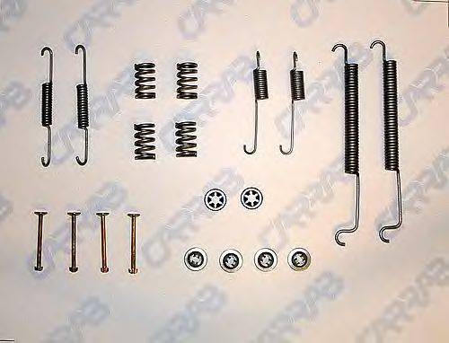 OJD (QUICK BRAKE) 756 Комплектуючі, гальмівна колодка