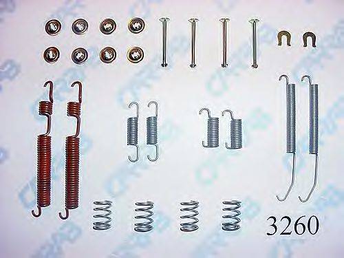 OJD (QUICK BRAKE) 762 Комплектуючі, гальмівна колодка