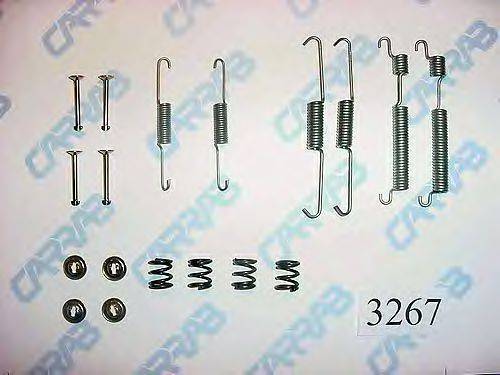 OJD (QUICK BRAKE) 770 Комплектуючі, гальмівна колодка