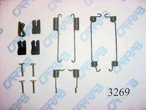 OJD (QUICK BRAKE) 772 Комплектуючі, гальмівна колодка