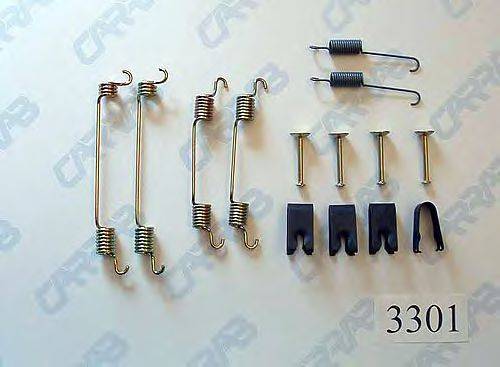 OJD (QUICK BRAKE) 797 Комплектуючі, гальмівна колодка