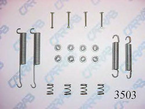 OJD (QUICK BRAKE) 503 Комплектуючі, гальмівна колодка