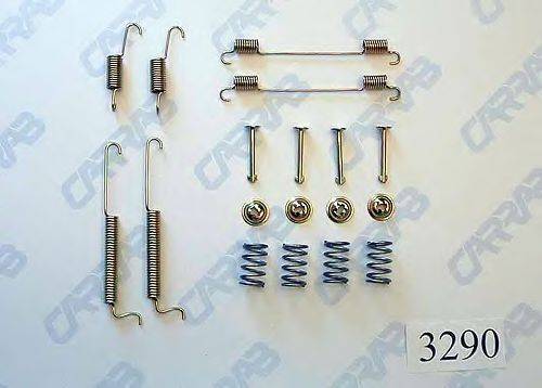 OJD (QUICK BRAKE) 795 Комплектуючі, гальмівна колодка