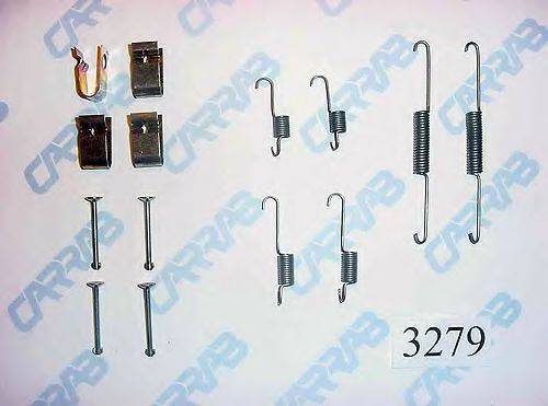 OJD (QUICK BRAKE) 782 Комплектуючі, гальмівна колодка