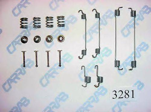 OJD (QUICK BRAKE) 784 Комплектуючі, гальмівна колодка