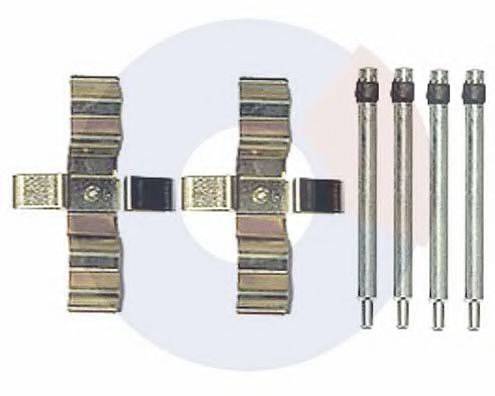 OJD (QUICK BRAKE) 1794 Комплектуючі, колодки дискового гальма