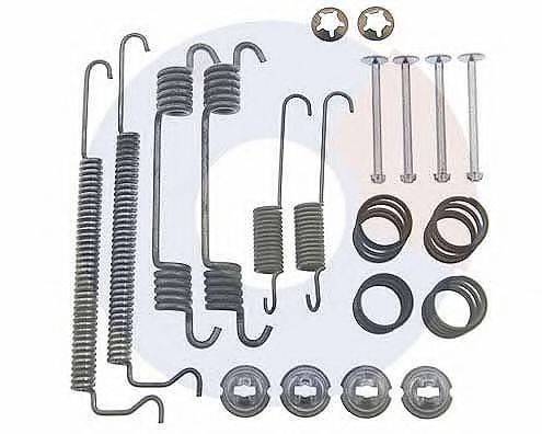 OJD (QUICK BRAKE) 849 Комплектуючі, гальмівна колодка