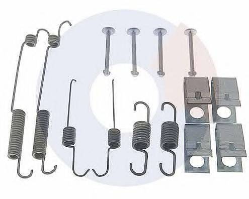OJD (QUICK BRAKE) 846 Комплектуючі, гальмівна колодка