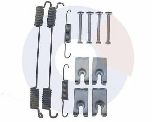OJD (QUICK BRAKE) 862 Комплектуючі, гальмівна колодка