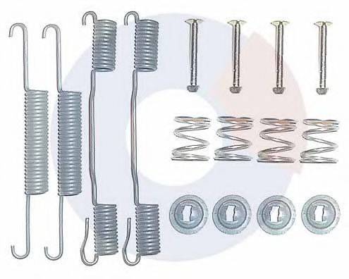 OJD (QUICK BRAKE) 501 Комплектуючі, гальмівна колодка