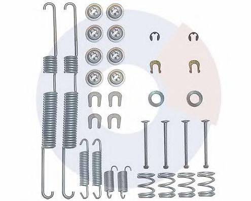 OJD (QUICK BRAKE) 698 Комплектуючі, гальмівна колодка
