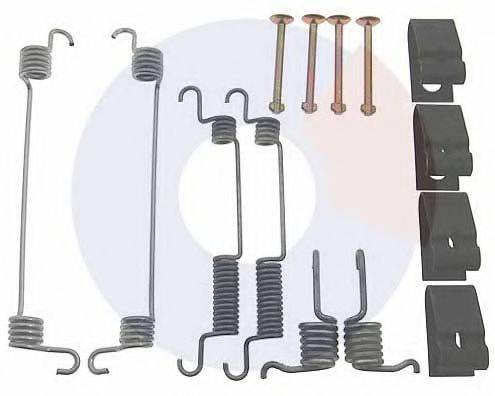 CARRAB BRAKE PARTS 3233 Комплектуючі, гальмівна колодка