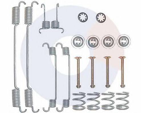 OJD (QUICK BRAKE) 740 Комплектуючі, гальмівна колодка
