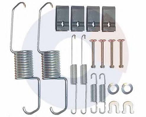 OJD (QUICK BRAKE) 743 Комплектуючі, гальмівна колодка