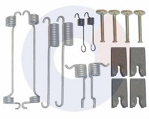 OJD (QUICK BRAKE) 751 Комплектуючі, гальмівна колодка
