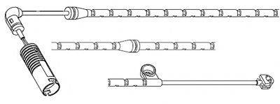 CARRAB BRAKE PARTS 8244 Сигналізатор, знос гальмівних колодок