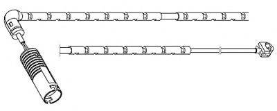 CARRAB BRAKE PARTS 8246 Сигналізатор, знос гальмівних колодок