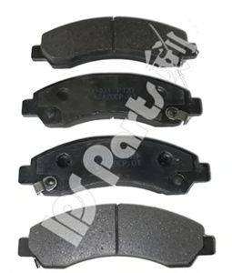 IPS PARTS 3501175 Комплект гальмівних колодок, дискове гальмо