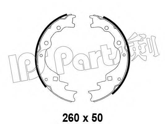 MAZDA 1292-49-220 Комплект гальмівних колодок