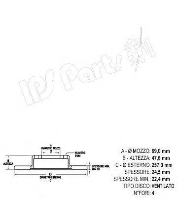IPS PARTS IBT-1K21