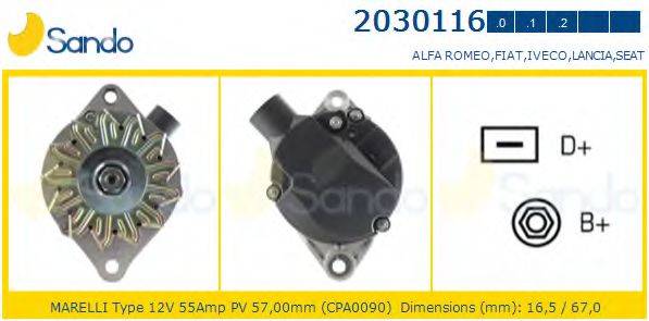 SANDO 2030116.0
