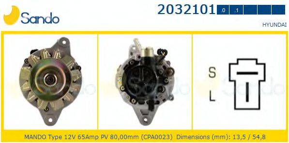 SANDO 2032101.0