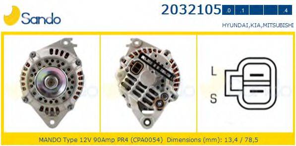 SANDO 2032105.1