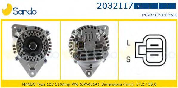SANDO 2032117.0