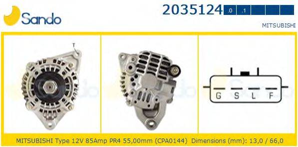 SANDO 2035124.0
