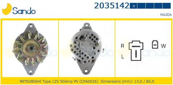 SANDO 2035142.0