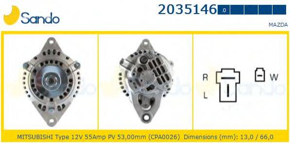 SANDO 2035146.0