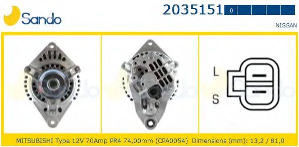 SANDO 2035151.0