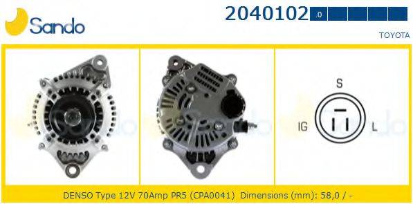 SANDO 2040102.0