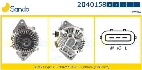 SANDO 2040158.0