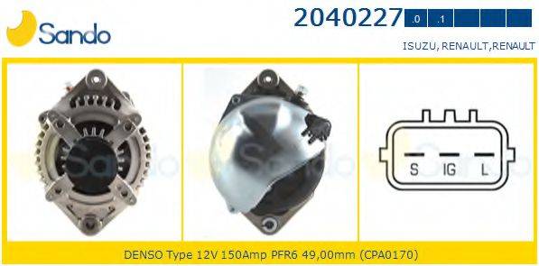 SANDO 2040227.0