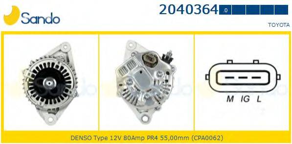 SANDO 2040364.0