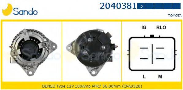 SANDO 2040381.0