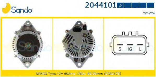 SANDO 2044101.0