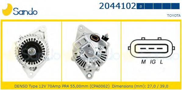 SANDO 2044102.0