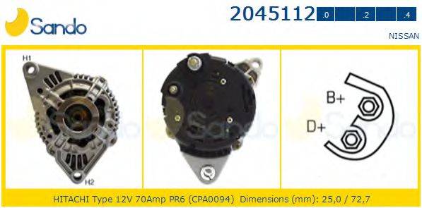 SANDO 2045112.2