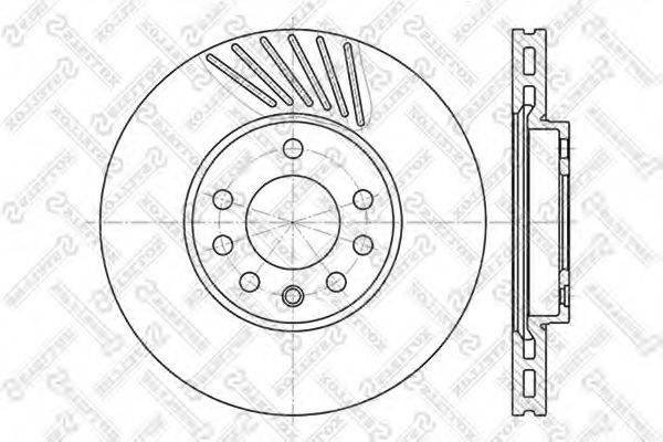 OPEL 93182284 гальмівний диск